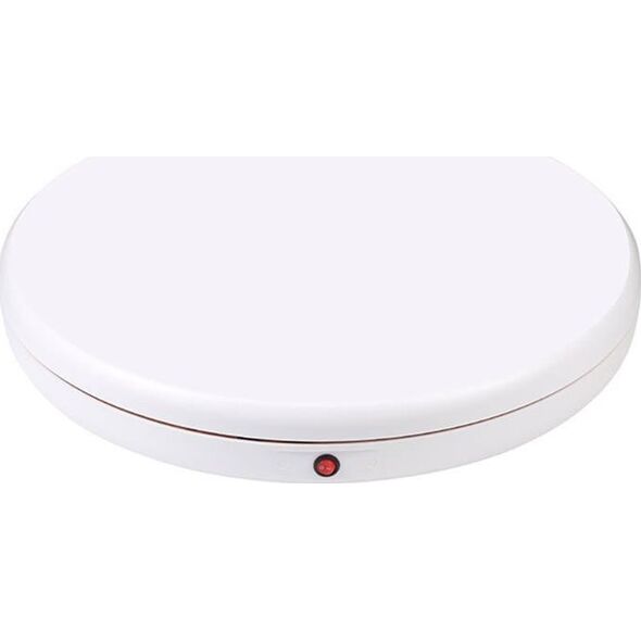 Puluz Obrotowa podstawka do zdjęć Puluz 45 cm (biała)