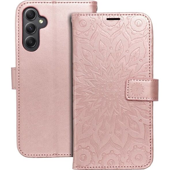 OEM Kabura MEZZO Book do SAMSUNG A34 5G mandala złoty róż