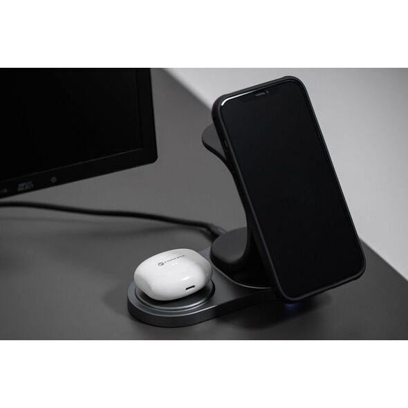 Słuchawki ForCell FORCELL F-AUDIO słuchawki bezprzewodowe / bluetooth stereo TWS CLEAR Sound białe