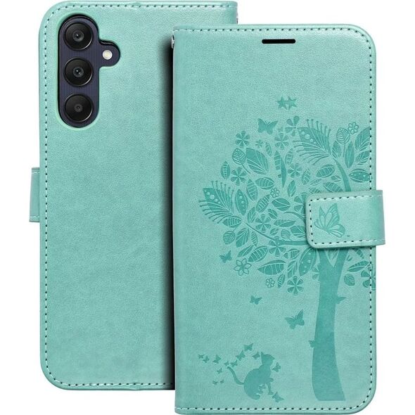 OEM Kabura MEZZO Book do SAMSUNG A25 5G drzewo zielony