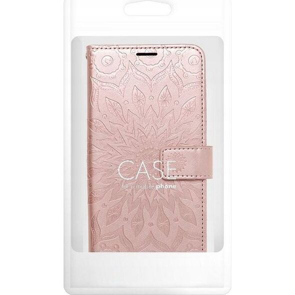 OEM Kabura MEZZO Book do XIAOMI Redmi Note 13 Pro Plus 5G mandala złoty róż