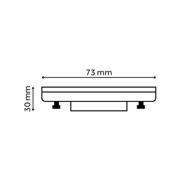 LVT LVT 1675 żarówka LED 10W Gx53 4000K biała neutralna