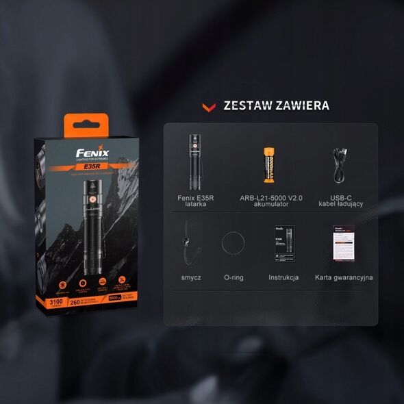 Latarka Fenix Fenix Torch E35R