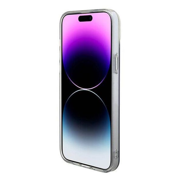 Original Case APPLE IPHONE 15 Guess Hardcase IML Iridescent MagSafe (GUHMP15SHITSK) multicolored 3666339154646