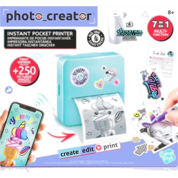 Canal Toys PHOTO CREATOR Instant Pocket Printer