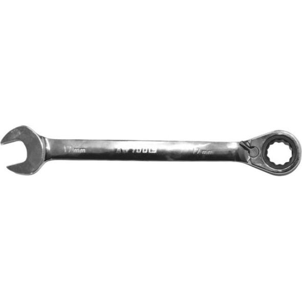 AWTools Klucz płasko-oczkowy z grzechotką 19mm (AW40535)