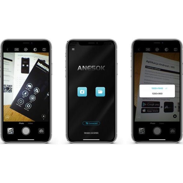 Inskam Kamera INSPEKCYJNA DUO ENDOSKOP 2M 7LED 2xFHD WIFI