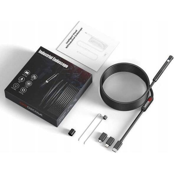 Inskam Kamera INSPEKCYJNA DUO ENDOSKOP 2M 7LED 2xFHD WIFI