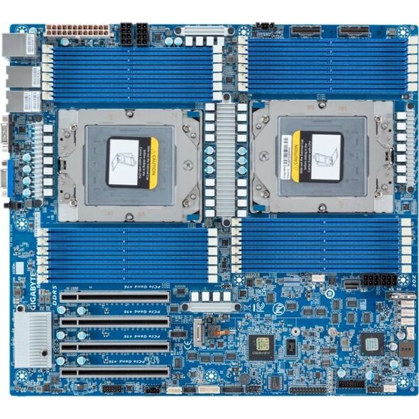 Gigabyte Gigabyte Mainboard MZ73-LM1 AMD EPYC E-ATX Dual Sockel SP5 Single