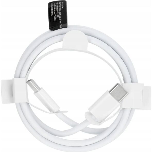 Kabel USB OEM Kabel Typ C do Typ C PD QC3.0 3A 30W HD26 1 m biały