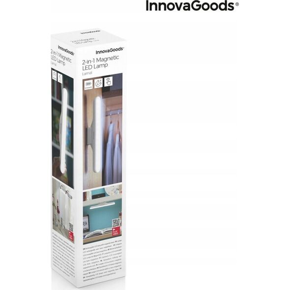 Lampka biurkowa InnovaGoods InnovaGoods Magnetyczna lampa LED z akumulatorem 2