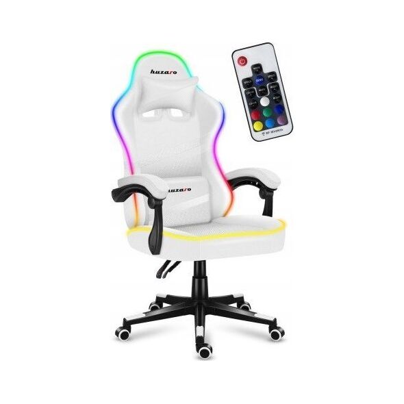 Fotel Huzaro Gamingowy HUZARO FORCE 4.4 RGB White