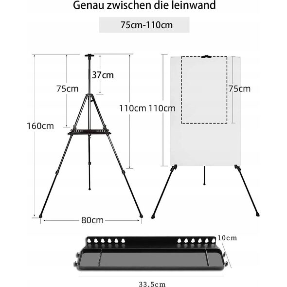 Walimex walimex pro Studio Easel Aluminum XXL 205cm