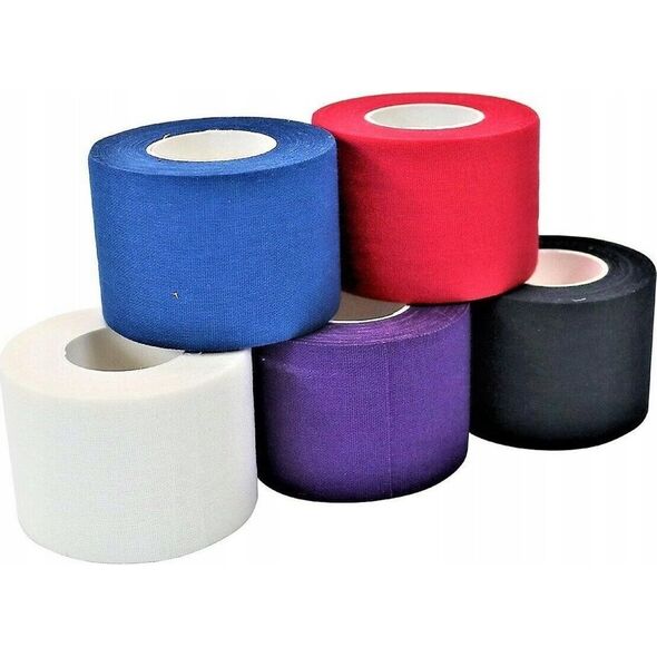 Dunlop TAŚMA TEJP TAPE SPORTOWA KINEZIOLOGICZNA 7,3Mx3,8CM DUNLOP FIOLET
