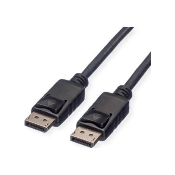 Kabel Roline ROLINE Kabel DisplayPort, DP M/M, LSOH, czarny, 1,5 m