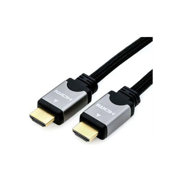Kabel Roline HDMI - HDMI 2m srebrny (JAB-3738156)