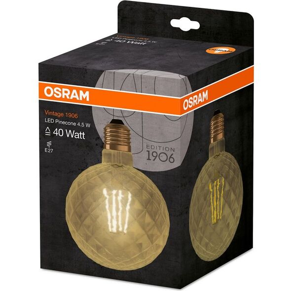 Osram Filament Vintage 1906, 4.5W, E27, 470lm