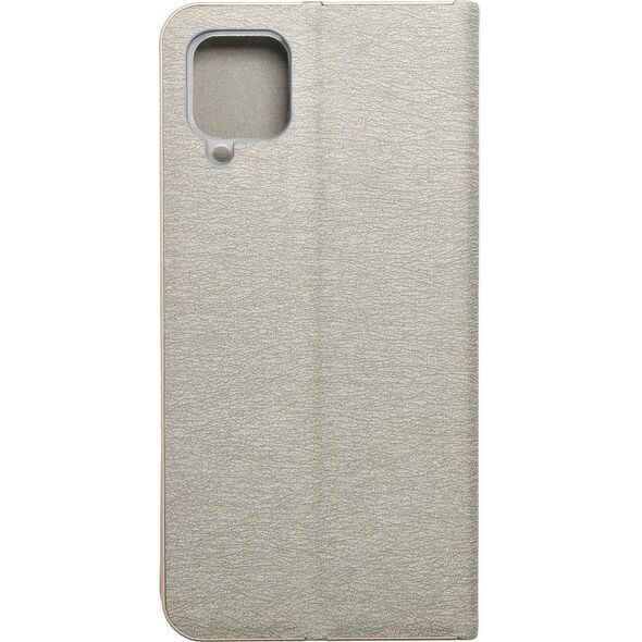 ForCell Kabura Forcell LUNA Book Gold do SAMSUNG Galaxy A12 srebrny