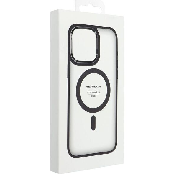 OEM Futerał MATTE MAG COVER kompatybilny z MagSafe do IPHONE 11 Pro Max czarny