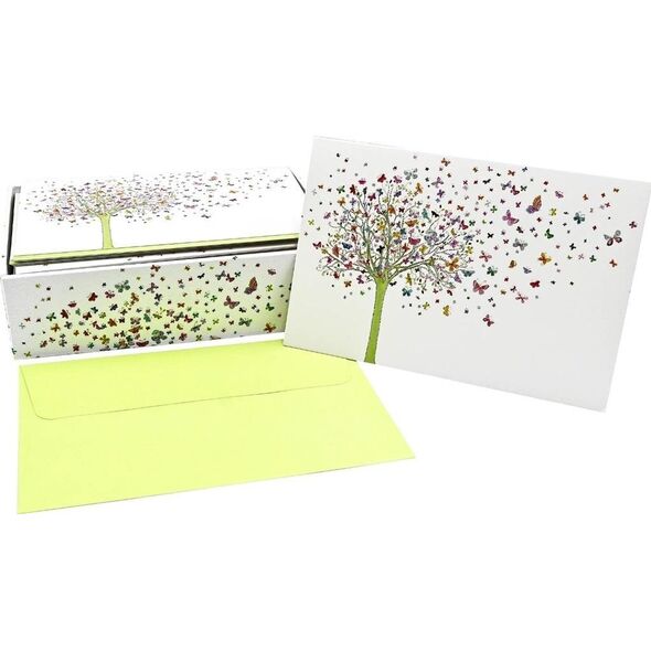 Peter Pauper Press Karnety Mini Drzewo Motyli