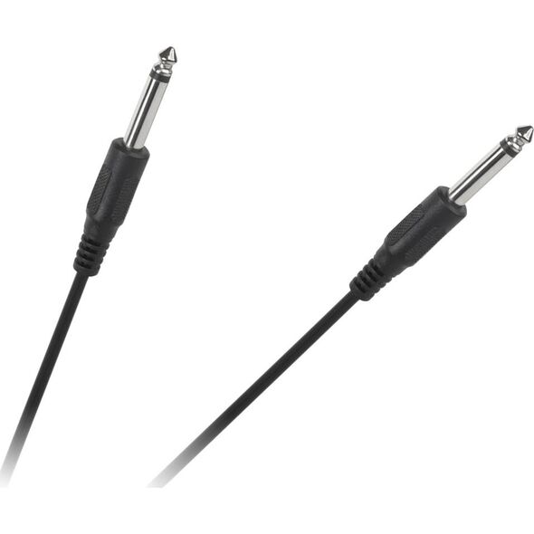 Kabel LP Jack 6.3 mm - Jack 6.3 mm 2m czarny (KPO2750M-2)