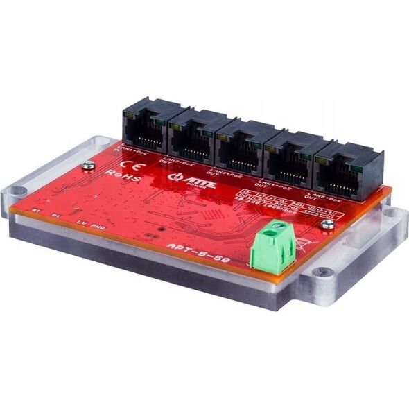 Switch Atte SWITCH POE / EXTENDER APT-5-50 5-PORTOWY ATTE