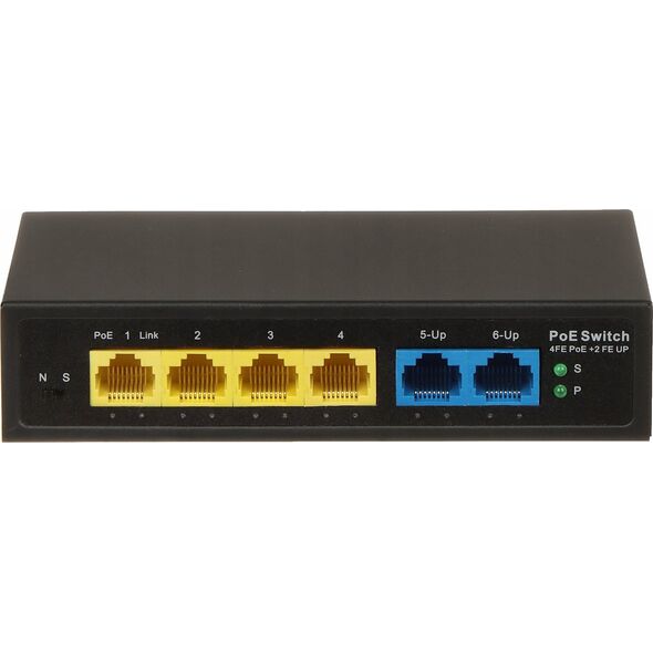 Switch Dahua Technology SWITCH POE GTX-A1-06-42-V2 4-PORTOWY