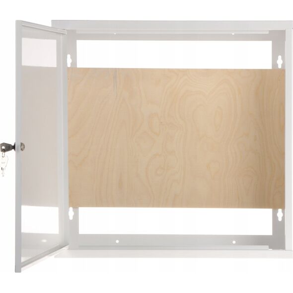 Szafa Lexi-NET LEXI-Net univerzální skříň Basic 500x500x200 mm, montážní deska, bílá