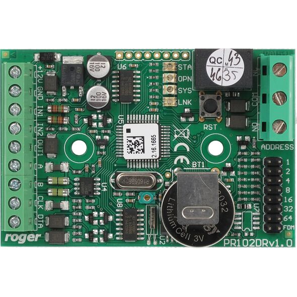Roger KONTROLER DOSTĘPU PR102DR-BRD ROGER
