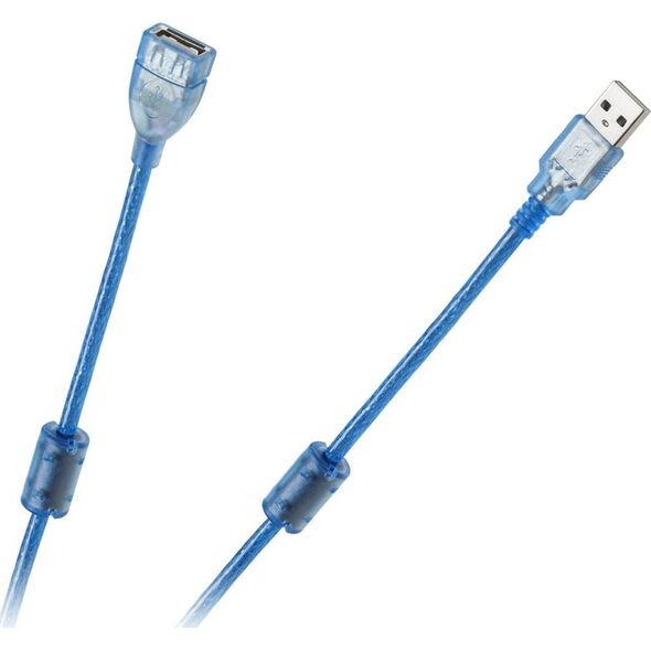 Przedłużacz USB 2,0 5m ekran+filtr - KPO3866-5