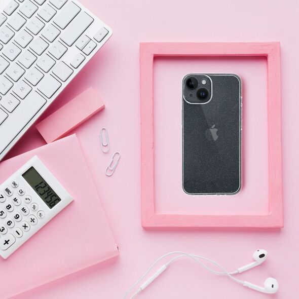 OEM Futerał CLEAR CASE 2 mm BLINK do IPHONE 14 transparentny