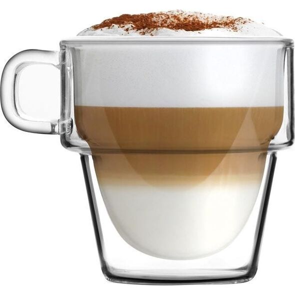 Vialli Design Szklanki termiczne z podwójną ścianką 6szt. 150ml 280ml 350ml Senso
