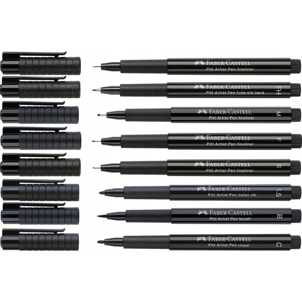Faber-Castell FABER-CASTELL Tuschestift Pitt Artist Pen Farbe 199 8x
