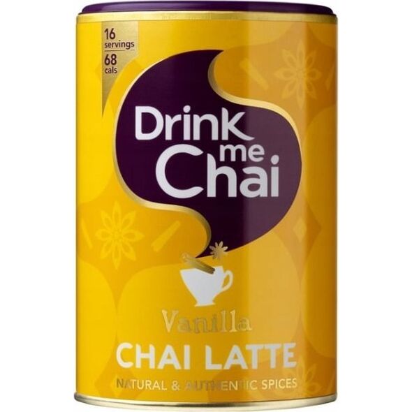 Drink Me Chai Drink Me - Chai Latte Vanilla - waniliowy napój w proszku 250g