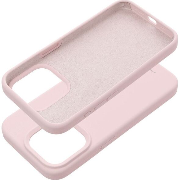 ROAR Futerał Roar Cloud-Skin - do iPhone 15 Pro Jasnoróżowy
