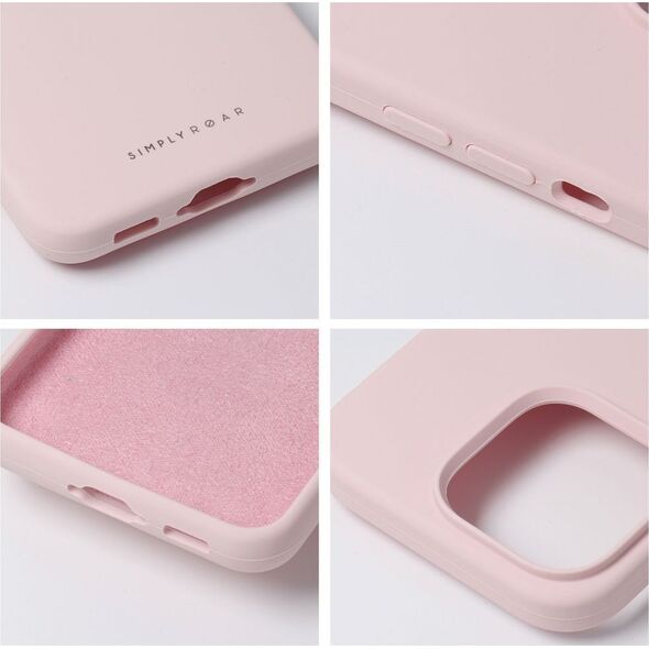 ROAR Futerał Roar Cloud-Skin - do iPhone 15 Pro Max Jasnoróżowy