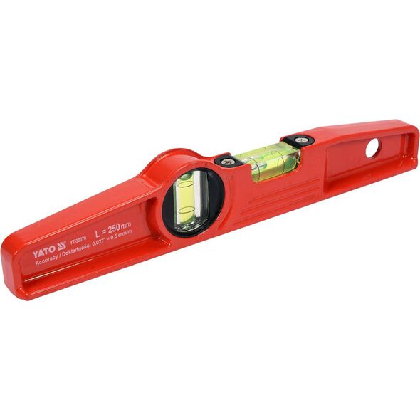 Yato Poziomnica trapezowa 250mm 2-libelki (YT-30370)
