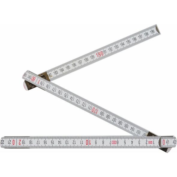 AWTools AWTOOLS MIARA SKŁADANA DREWNIANA 1m AW27010