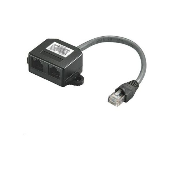 MicroConnect Y-ADAPTER RJ45-2xRJ45 M/F 8P (MPK418)