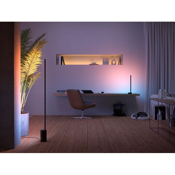 Lampa podłogowa Philips Hue Signe gradient czarna