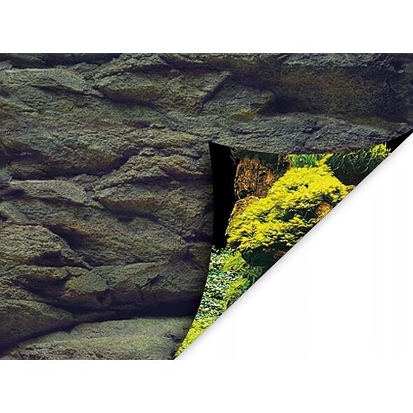 Aqua Nova AQUA NOVA BACKGROUND L 100/50 ROCK/PLANTS 7914532 5903031442779