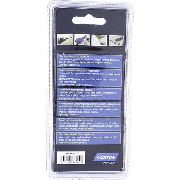 Τρυπάνι Norton Clipper Core - τρυποπρίονο CLASSIC VB 6mm 7938790 5450248344896
