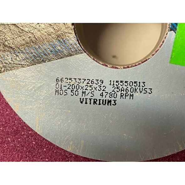 Norton Clipper Δίσκος λείανσης 200x20x32mm Norton 69210431685 01_200x20x32_39C80K6VK 7938892 5900442666398