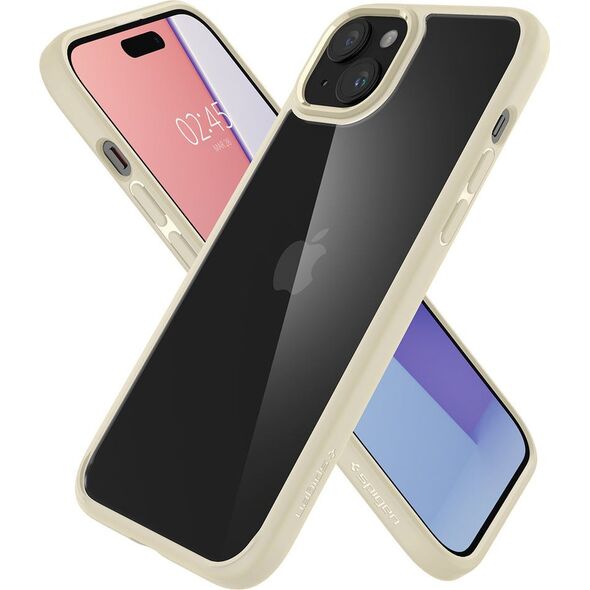 Spigen Ultra Hybrid, mute beige - iPhone 15 Plus