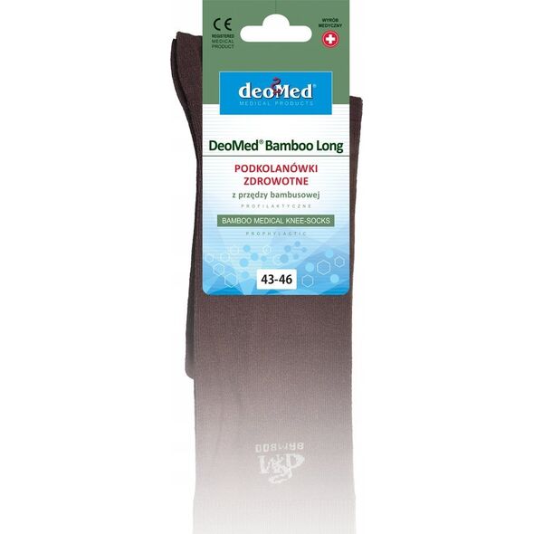 JJW DEOMED BAMBOO μακριές κάλτσες μέχρι το γόνατο μαύρες 43-46 *) 4015276 5901050101851
