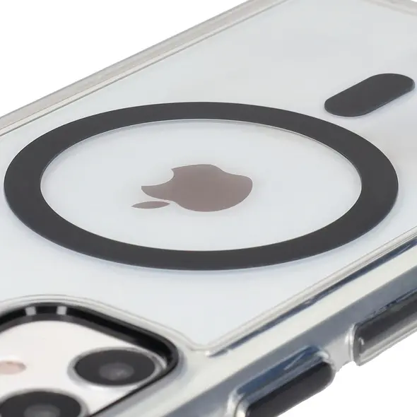 Bizon Case Marco Apple iPhone 11 clear with black frame