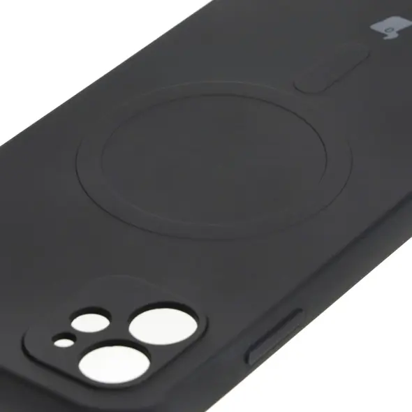 Bizon Case Silicone Magnetic Apple iPhone 11 black
