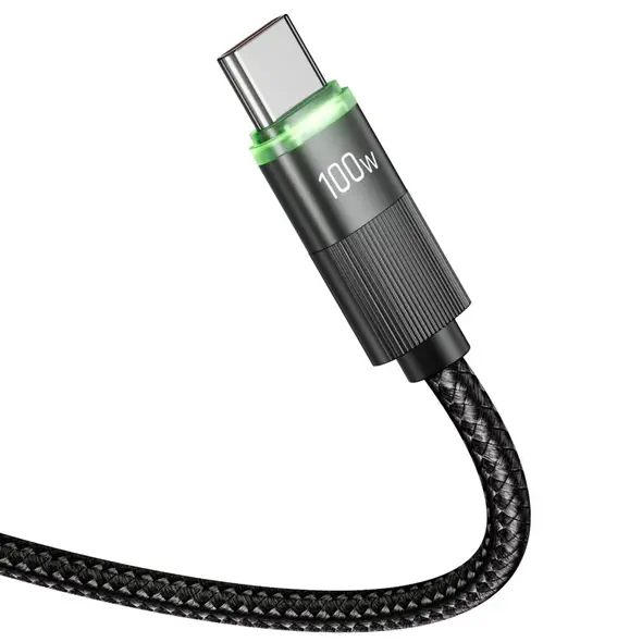 Tech-Protect UB20T Ultraboost USB-C / USB-C Cable PD100W/5A 180cm Black