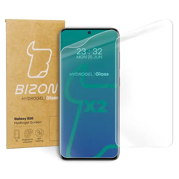 Bizon Glass Hydrogel Samsung Galaxy S20 [2 PACK]