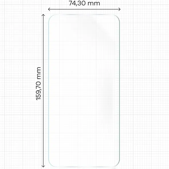 Bizon Glass Hydrogel Front HTC U24 Pro [2 PACK]